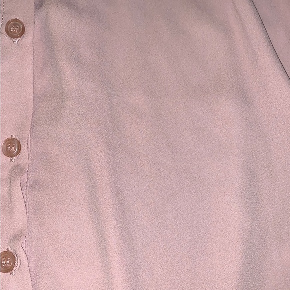 Blush Pink Button Up - Picture 2 of 4
